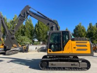 Fabricant chinois JIAHE, excavatrice sur chenilles hydraulique de 13 tonnes, moteur Cummins, pompe, travaux de terrassement, vente pour la construction