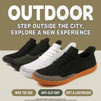 Chaussures de randonnée et de course décontractées à lacets, respirantes, légères, à semelle souple en coton, antidérapantes, directement de l'usine