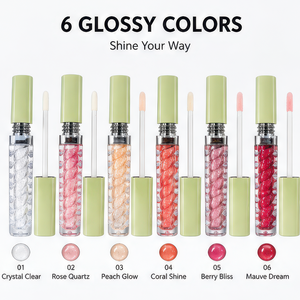 New Natural Long Lasting <b>Lip</b> Gloss with Internal Thread Custom Tubes and Box Private Label for Natural Look - Product Image 4