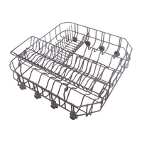 Panier en fil métallique de remplacement pour lave-vaisselle en acier inoxydable pour les sections supérieure et inférieure de la machine