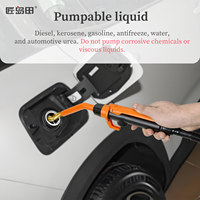 Pompe à siphon électrique portable haute efficacité 2,5 GPM, extracteur de carburant diesel basse pression avec fonctionnalités personnalisables OEM