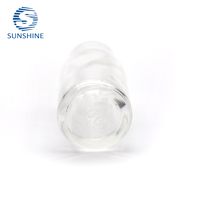 Flacon en verre moulé transparent de 10 ml en gros, flacon vide en verre moulé transparent pour préparation de liquides vétérinaires