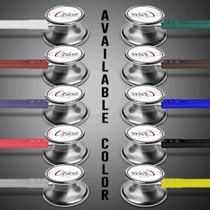 Estetoscopio Clásico de Doble Cabeza de Acero Inoxidable OTICA - Diafragma Ajustable - Acústica Premium - Certificado CE Clase II - 5 Años - Product Image 6