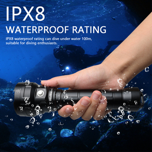 Wurkkos DL70 Torcia Subacquea Super Luminosa 13000lm 4*XHP50B, Torcia Ricaricabile 26650 per Immersioni - Product Image 3