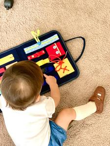 pequeños-juguetes montessori para bebés pequeños | Botones con cremallera-juguete educativo para niños de <span class=keywords><strong>2</strong></span> 3 y 4 años - Product Image 6