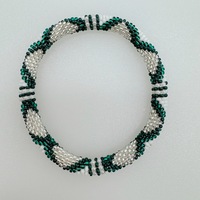 Pulsera Tejida a Mano con Cuentas Aromáticas - Estilo Étnico con un Toque Fresco de Estética China para Mujer