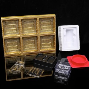 Barquettes transparentes en blister avec trous ronds pour l'emballage de composants électroniques, de quincaillerie et de pièces automobiles 007 Matériau biodégradable Chine - Product Image 1