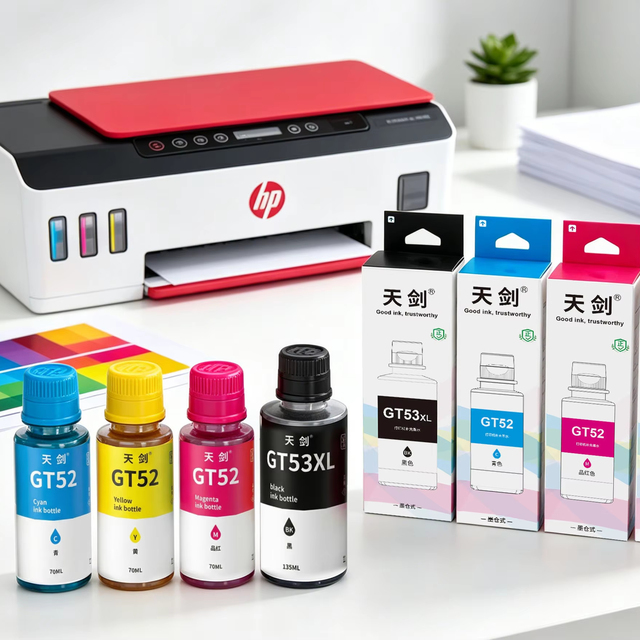 Cocolor GT52 GT53XL Compatible Ink Bottle for HP Smart Tank Printer 511 515 516 518 519 530 531 5810 5820 Refill Ink