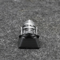 Capuchons de touches personnalisés en résine monomère, motif Chevalier en acier, pour clavier mécanique, vente chaude transfrontalière, fabrication chinoise