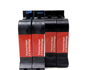 Imprimante à <span class=keywords><strong>jet</strong></span> d'encre portable solvant 12.7mm cartouche d'encre à séchage rapide 2588 + 2588 + M JS10 JS12 sans puce peut utiliser - Product Image 4