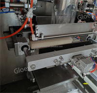 Machine d'emballage verticale automatique Gloex VFFS avec peseuse multi-têtes servo pour noix, snacks, chips et granulés, certifiée CE