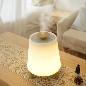 2023 nuovo diffusore elettrico ad ultrasuoni 300ml di olio essenziale per aromaterapia musica per uso domestico umidificatore d'aria USB potenza in plastica - Product Image 3