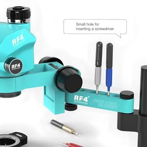Microscopio Trinocular Estéreo RF4 RF-6565PRO con Iluminación LED y Cámara Térmica Dual Espectral HD 4K/2K C39L - Product Image 5