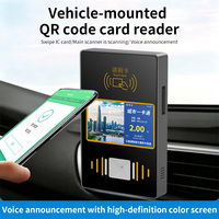 Validador de Pagos para Autobús Android con Lector de Tarjetas sin Contacto NFC RFID y Código QR, Terminal POS para Boletos Electrónicos y Transporte