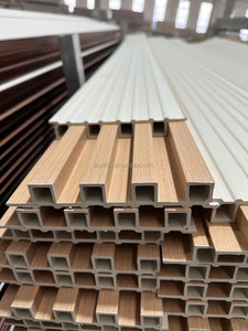 Panneaux muraux acoustiques en WPC laminé rainuré, décoratifs, pour décoration intérieure, faciles <span class=keywords><strong>à</strong></span> installer - Product Image 6