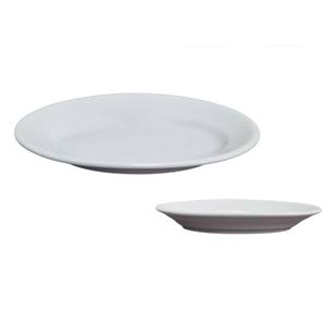 Vassoio Ovale in Porcellana Bianca TIVOLI 28 CM Vassoio da Portata - Product Image 2