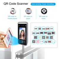 Reconocimiento Facial de Alto Rendimiento de 4.3 Pulgadas con Múltiples Métodos de Reconocimiento QR/RFID/PIN para Garantizar el Control de Acceso Seguro