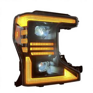 F250 सुपर ड्यूटी 2020 के लिए हेडलाइट 2021 2022 नए 12v 6000k सफेद या पीले रंग के साथ - Product Image 1