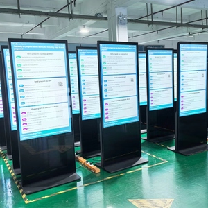 Pantalla <span class=keywords><strong>LCD</strong></span> Táctil <span class=keywords><strong>Vertical</strong></span> de Pie, Señalización Digital de Alta Definición y Tótem de Publicidad en Video - Product Image 6