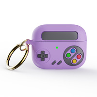 Étui en silicone pour Airpods 3, étui avec crochet en métal pour Air Pods Pro2, accessoires pour écouteurs