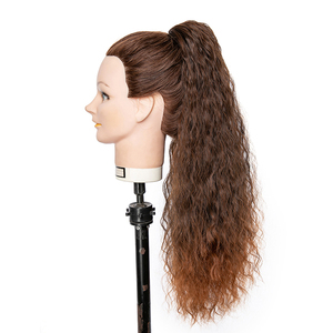 Extensions <span class=keywords><strong>de</strong></span> <span class=keywords><strong>queue</strong></span> <span class=keywords><strong>de</strong></span> <span class=keywords><strong>cheval</strong></span> longues <span class=keywords><strong>de</strong></span> 26 pouces avec cordon <span class=keywords><strong>de</strong></span> serrage, style Afro Puff, cheveux ondulés effet mouillé, en fibre synthétique haute température, pour femmes, usage quotidien - Product Image 4