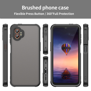 Coque de protection intégrale <span class=keywords><strong>4</strong></span> coins antichoc TPU PC Matte Skin Feel Phone Case Frosted <span class=keywords><strong>Cover</strong></span> Shell pour <span class=keywords><strong>Samsung</strong></span> <span class=keywords><strong>Xcover</strong></span> 7 Pro - Product Image 2