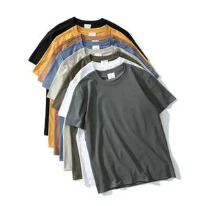 OEM nuevo diseño 100% algodón camisetas logotipo personalizado lavado ácido camiseta sólido bordado peso pesado 250gsm 3D impresión Camiseta corta - Product Image 1