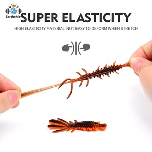 Señuelo <span class=keywords><strong>de</strong></span> Gusano Blando <span class=keywords><strong>de</strong></span> Plástico <span class=keywords><strong>de</strong></span> 80mm, Cebo Artificial Flotante <span class=keywords><strong>de</strong></span> Camarón para Pesca <span class=keywords><strong>de</strong></span> Lubina, Perca, Mosca Viva, para Peces <span class=keywords><strong>de</strong></span> <span class=keywords><strong>Agua</strong></span> <span class=keywords><strong>Salada</strong></span> y Salmón - Product Image 5