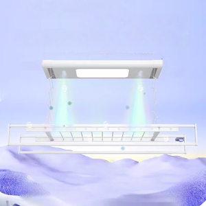 Remote control lifting fully automatic home balcony telescopic voice control intelligent voice electric drying rack - Product Image 1