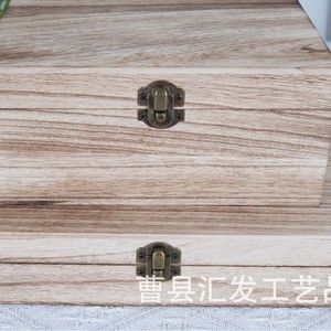 Caja de Madera de Paulownia Rectangular con Cerradura para Regalos, Manualidades y Almacenamiento - Product Image 2