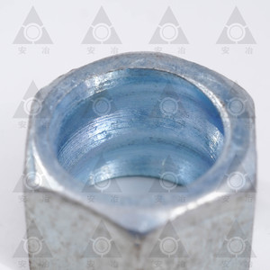 Écrou hexagonal entièrement fileté de classe 8 ANSI, utilisation domestique, matériau en acier inoxydable avec finition zinguée - Product Image 3