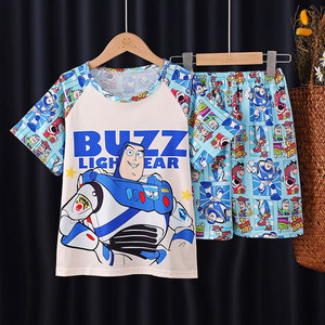 Nuevo Conjunto de Pijamas de Manga Corta con Estampado de Anime de Personajes de Dibujos Animados para Mujer, Ropa de Dormir Informal para el Hogar - Product Image 2