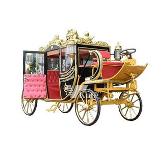 Vente directe d'usine, calèche royale électrique de luxe, personnalisée, 4 roues, calèche de princesse pour mariage - Product Image 1
