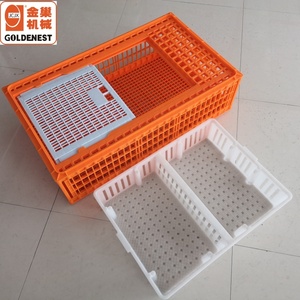 Caisses de transport de poulet à usage de poulailler Caisses de circulation en plastique pour le transport Poulets de chair Poulets - Product Image 3