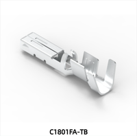 Connecteurs de carte à fils CJT C1802 Série 1-4 broches, pas de 6,00 mm, en bronze phosphoreux plaqué étain/nylon 66, conformes RoHS, compatibles Molex