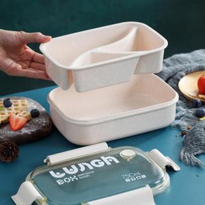 <strong>Lunch</strong> <strong>Box</strong> for Kids Bigger Bento <strong>Box</strong> BPA-Free <strong>Toddler</strong> School <strong>Lunch</strong> Container Compartments Durable Microwave Safe - Product Image 3