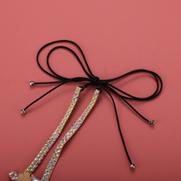 Dpw459 Belly Dance Shiny Crystal Stones Bandage Bandeaux Festival Carnaval Head Hair Accessories
