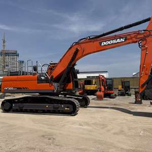 รถขุด Doosan DX300LCA มือสอง ขนาด 30 ตัน ระบบไฮดรอลิก แบบตีนตะขาบ เครื่องยนต์เดิม ชั่วโมงการใช้งานต่ำ พร้อมใช้งาน - Product Image 1