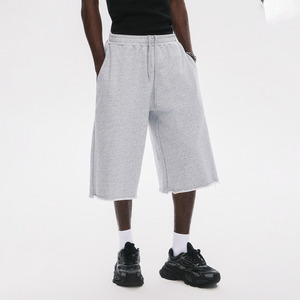 <span class=keywords><strong>Pantaloncini</strong></span> Sportivi Personalizzati 100% <span class=keywords><strong>Cotone</strong></span>, Larghi, con Doppia Fascia in Vita, in Pile Pesante, <span class=keywords><strong>Taglie</strong></span> <span class=keywords><strong>Forti</strong></span> per <span class=keywords><strong>Uomo</strong></span> - Product Image 1