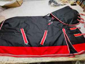 ผ้าคลุมม้าขายดีที่สุด ผลิตจากวัสดุทนทาน มีสีให้เลือกตามสั่ง สำหรับใช้กับม้า - Product Image 2