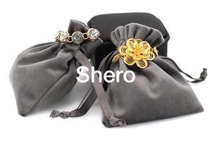 Accept Custom logo Order <b>Velvet</b> Pouch Small <b>Velvet</b> Pouches for Jewelry Black <b>Velvet</b> Pouch <b>Bag</b> - Product Image 5