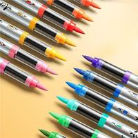 Nouveau marqueur pinceau à pointe souple personnalisé 2026, marqueur acrylique lavable pour les arts plastiques