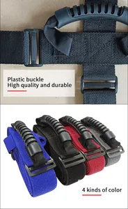 Sangle de transport portable avec poignée Ceinture réglable Style croisé Sangles de transport pour déplacer et soulever en toute sécurité des boîtes lourdes/épicerie