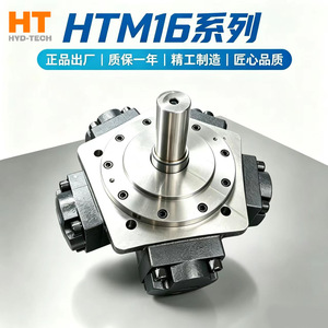 มอเตอร์ไฮดรอลิกแบบลูกสูบเรเดียลสีขาว Htm16 สำหรับเครน รถขุด วินซ์ อุปกรณ์ทางทะเล และอุปกรณ์ทำเหมือง - Product Image 4