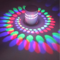 Lampe spirale LED, lampe murale créative, lampe décorative de chevet, lampe décorative de fond de mur, lampe décorative de couloir
