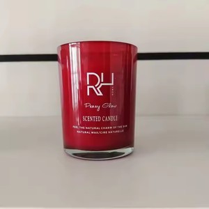 ภาชนะแก้วขี้ผึ้งสีดำด้าน8ออนซ์10ออนซ์14ออนซ์โถเทียนเปล่าฝาปิดขี้ผึ้งพาราฟินสำหรับบาร์สำหรับ Diwali - Product Image 2