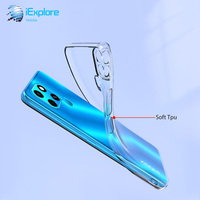 Xiaomi mijia — coque de téléphone imilix SMART 6, étui transparent, cristal souple en TPU, avec point résistant aux empreintes digitales, 2mm