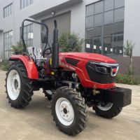 Mini-tracteur compact de sécurité pour vergers, familial, petit, 4*4, 4 roues motrices, 80 ch, 70 ch, 60 ch, tracteur pour l'agriculture
