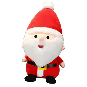 2024 थोक क्रिसमस के पिता क्रिसमस के सुंदर खिलौने तकिया तकिया