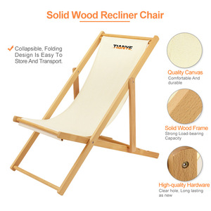 Chaise de <span class=keywords><strong>plage</strong></span> en <span class=keywords><strong>bois</strong></span> pliable réglable, chaise de <span class=keywords><strong>plage</strong></span> en toile, <span class=keywords><strong>Camping</strong></span>, barbecue, pêche, Logo personnalisé - Product Image 3
